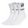 adidas Sportsocken Crew Cushion 3-Streifen Linear weiss - 3 Paar