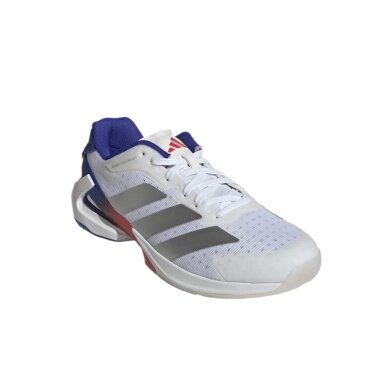 adidas Hallen-Indoorschuhe Adizero Counterblast weiss/silber/blau Herren