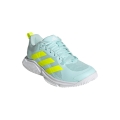 adidas Hallen-Indoorschuhe Court Team Bounce 2 mintblau/gelb Damen
