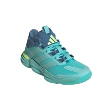 adidas Hallen-Indoorschuhe Courtstabil (Basketball) mintblau/aqua Damen