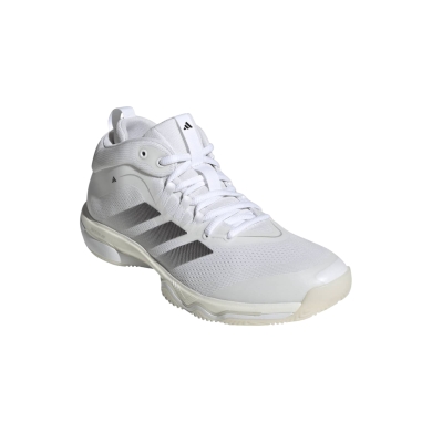 adidas Hallen-Indoorschuhe CrazyFlight Mid 7 weiss/silber Herren