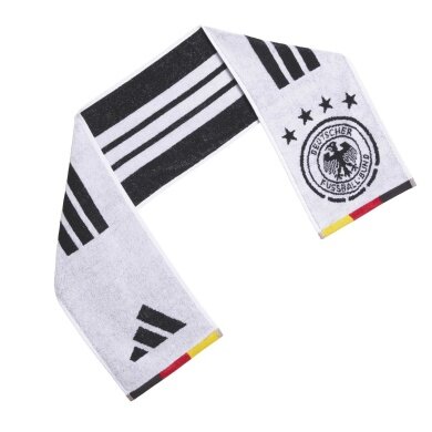adidas Fan-Heimhandtuch DFB Deutschland/Germany (100% Baumwolle) weiss/schwarz
