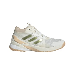 adidas Hallen-Indoorschuhe CrazyFlight 6 Mid weiss/gold Damen