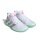 adidas Hallen-Indoorschuhe Stabil Next Gen Primeblue weiss/silber/mint Damen