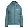 adidas Isolationsjacke Terrex Multi Synthetic Hooded tealblau Damen