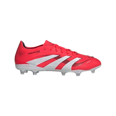 adidas Fussballschuhe Predator Pro FG für feste Böden (Naturrasen) rot/weiss Herren