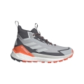 adidas Wanderschuhe Terrex Free Hiker 2.0 GTX Hiking MID (wasserdicht) grau/carbon/orange Herren