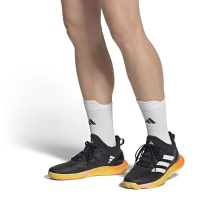 adidas Tennisschuhe adizero Ubersonic 4.1 Clay/Sandplatz/Leichtigkeit 2024 schwarz/orange Herren