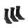 adidas Sportsocken Crew Cushioned (Fußgewölbeunterstützung, durchgehend gepolstert) schwarz/weiss - 3 Paar