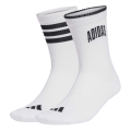 adidas Sportsocken Crew Stadium weiss/schwarz - 2 Paar
