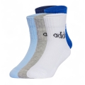 adidas Sportsocken Linear Ankle sortiert Kinder - 5 Paar