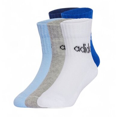 adidas Sportsocken Linear Ankle sortiert Kinder - 5 Paar