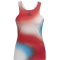 adidas Tennis-Tank Melbourne Printed Y-Tanktop rot/blau/weiss Damen