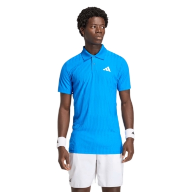 adidas Tennis-Polo Climacool+ Airchill Freelift (schmal geschnitten, rec. Polyester) 2026 blau Herren