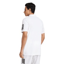 adidas Tennis-Polo Club 3-Streifen 2025 weiss Herren
