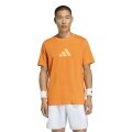adidas Tennis Tshirt Category Graphic (Baumwollmix) orange Herren