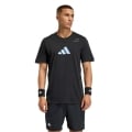 adidas Tennis Tshirt Category Graphic (Baumwollmix) schwarz Herren