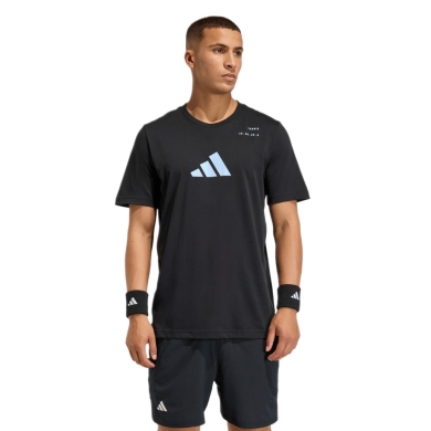 adidas Tennis Tshirt Category Graphic (Baumwollmix) schwarz Herren