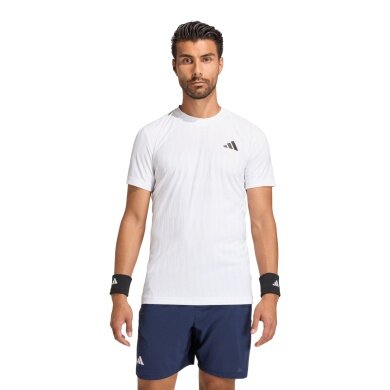 adidas Tennis Tshirt Climacool+ Airchill Freelift (schmal, optimale Bewegungsfreiheit) 2026 weiss Herren