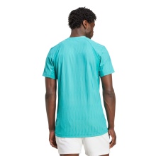 adidas Tennis Tshirt Climacool+ Airchill Freelift (schmal, optimale Bewegungsfreiheit) tealgrün Herren