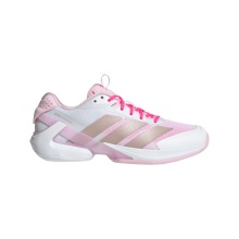 adidas Tennisschuhe Adizero Ubersonic 5 Allcourt/Leichtigkeit weiss/pink Damen