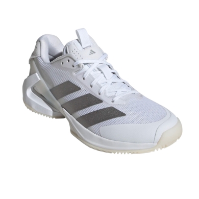 adidas Tennisschuhe Adizero Ubersonic 5 Clay/Sandplatz 2025 weiss/silber Damen
