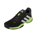 adidas Tennisschuhe Barricade Allcourt 2025 schwarz/lime Kinder