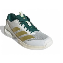 adidas Tennisschuhe adizero Ubersonic 5 Allcourt/Leichtigkeit weiss/grün/gold Herren
