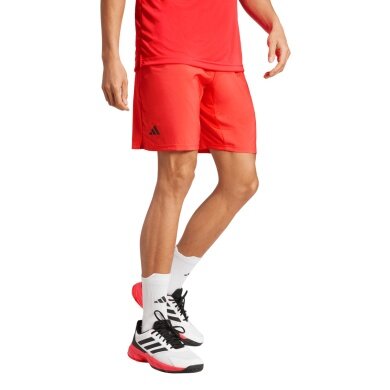 adidas Tennishose Club Climacool 3-Streifen Shorts 7in kurz rot Herren