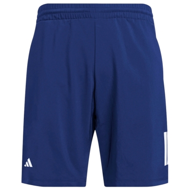 adidas Tennishose Short Club 3-Streifen 2025 dunkelblau Jungen