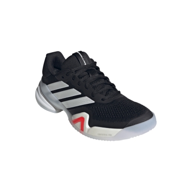 adidas Tennisschuhe Barricade 14 Allcourt/Stabil 2025 schwarz/weiss/rot Herren