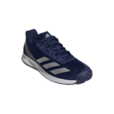 adidas Tennisschuhe Courtflash Speed 2 navyblau/weiss/silber Herren