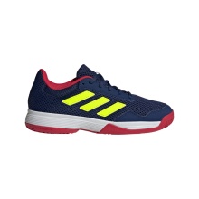 adidas Tennisschuhe Gamespec Allcourt blau/gelb/rot Kinder