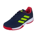 adidas Tennisschuhe Gamespec Allcourt blau/gelb/rot Kinder