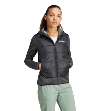 adidas Hybridjacke Terrex Multi Hybrid Insulated (atmungsaktiv) schwarz Damen