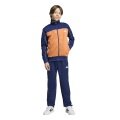 adidas Trainingsanzug Tricot Colourpop Tracksui navyblau/orange Jungen
