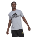 adidas Tennis-Tshirt Performance Graphic Tee Aeroready grau Herren