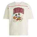 adidas Freizeit-Tshirt Disney Micky Maus Tee (Baumwolle) beige Kinder