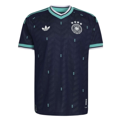adidas Tshirt Germany 26 Authentic Auswärtstrikot blau Herren