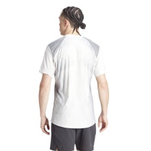 adidas Tennis-Tshirt Melbourne Airchill Pro Freelift Heat.Rdy 2024 grau/weiss Herren