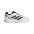adidas Tennisschuhe Ubersonic Allcourt 2025 weiss/schwarz/purple Kinder