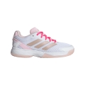 adidas Tennisschuhe Ubersonic Allcourt 2025 weiss/rosa Mädchen