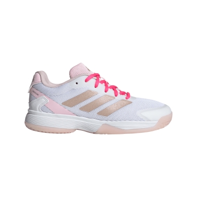 adidas Tennisschuhe Ubersonic Allcourt 2025 weiss/rosa Mädchen