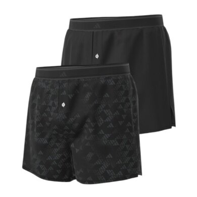 adidas Unterwäsche Boxershorts Active Woven schwarz - 2 Stück