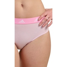 adidas Unterwäsche Slip Bikini (95% Baumwolle) pink/weiss/schwarz Damen - 3 Stück