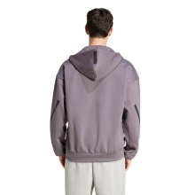 adidas Kapuzenpullover Z.N.E. Zip-Hoodie (Baumwolle/Polyester) violett Herren