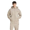 adidas Kapuzenpullover Z.N.E. Zip-Hoodie (Baumwolle/Polyester) beige Herren