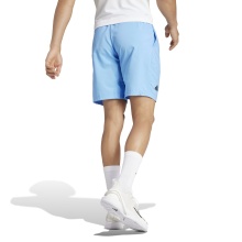 adidas Tennishose Club 3-Streifen Shorts 9inch kurz hellblau Herren