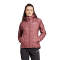 adidas Isolationsjacke Terrex Xperior PrimaLoft Loose Fill Hooded burgunderrot Damen