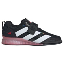 adidas Fitnessschuhe Adipower Weightlifting III (Gewichtheberschuh) 2025 schwarz/weiss/pflaumeviolett Herren